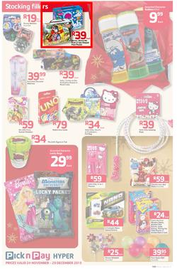 Pick n Pay Hyper: Save Big On All Your Favourites From Toys to Trees  ( 24 Nov - 29 Dec 2013), page 13