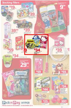 Pick n Pay Hyper: Save Big On All Your Favourites From Toys to Trees  ( 24 Nov - 29 Dec 2013), page 13