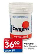 Compral Extra Strength-100 Tablets