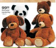 Soft Bear/Panda/Dog 80Cm-Each