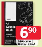PnP Counter Book 96 Page A4