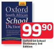 Oxford SA School Dictionary 3rd Edition