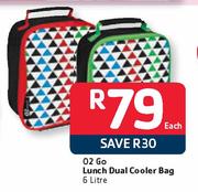 02 Go Lunch Dual Cooler Bag-6Ltr