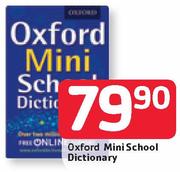Oxford Mini School Dictionary-Each 