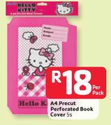 A4 Precut Perforated Book Cover-5's Per Pack