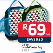 02 Go Lunch Cooler Bag-6Ltr Each
