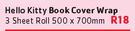 Hello Kitty Book Cover Wrap