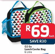 O2 Go Lunch Cooler Box-6L Each