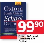 Oxford SA School Dictionary 3rd Edition