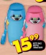 Kitty Face Bottle-500ml Each