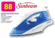 Sunbeam Steam And Spray Iron SSI201