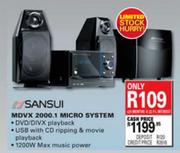 Sansui MDVX 2000.1 Micro System