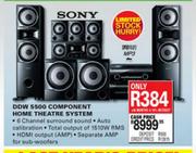 Sony DDW 5500 Component Home Theatre System