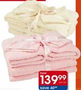 Clicks Home 6-Piece Towel set-Per Set