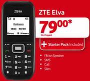 Zte Elva On prepaid+Starter pack Included