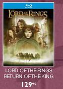 Lord Of The Rings Return Of The King Blu-Ray Disc