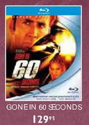 Gone In 60 Seconds Blu-Ray Disc