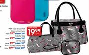 Flirt Fob Shoe Print Toiletry Bag