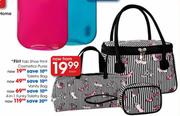 Flirt Fob Shoe Print Vanity Bag