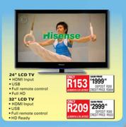 Hisense FHD LCD TV-24"