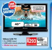 Sansui FHD LCD TV-(40")102cm