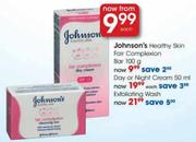 Johnson's Day or Night Cream-50ml Each