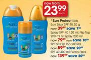 Sun Protects SPF 40 Pump Pack-400ml Each