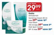 Gallia Anti-Blemish Vanishing Cream-50ml Each