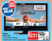 Sansui 81cm LCD TV (32")