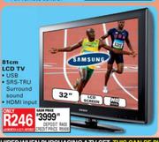 Samsung 81cm LCD TV (32")  