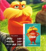 The Lorax Blu-Ray 3D