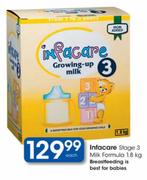 Infacare Stage 3 Milk Formula-1.8kg