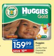 Huggies Gold Jumbo Pack Disposable Nappies