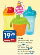 Clicks Soft spout Cup With Handles