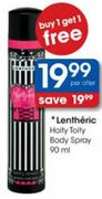 Lentheric Hoity Toity Body Spray-90ml