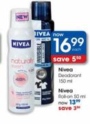 Nivea Roll-On-50ml Each