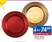 Clicks Home Charger Plates-4's 
