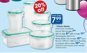 Clicks Home Fresh-Lock Container Round-300ml Each