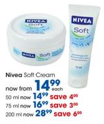 Nivea Soft Cream-50ml Each