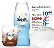 Dawn Body Lotion-450ml