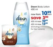 Dawn Body Lotion-400ml