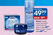 Nivea Visage Aqua Sensation Day or Night Cream-each