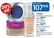 L'Oreal Matte Morphose Foundation-each