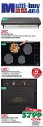 Defy Extractor Fan + Defy Gemini Solid Plate Hob + Defy Gemini Petitchef Oven 