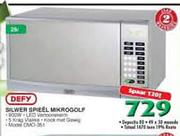 Defy Spieel Mikrogolf-29Ltr