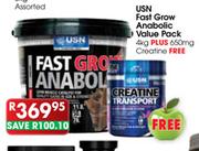 USN Fast Grow Anabolic Value Pack-4kg
