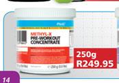 Pro-10 Methyl-X Pre Workout Concentrate-250g
