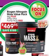 Biogen Nitrogain Mass Value Pack-4kg 