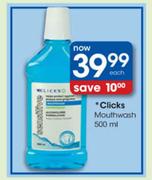 Clicks Mouthwash-500ml