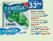 Super Corega Denture Cleansers-32 Tablets 
